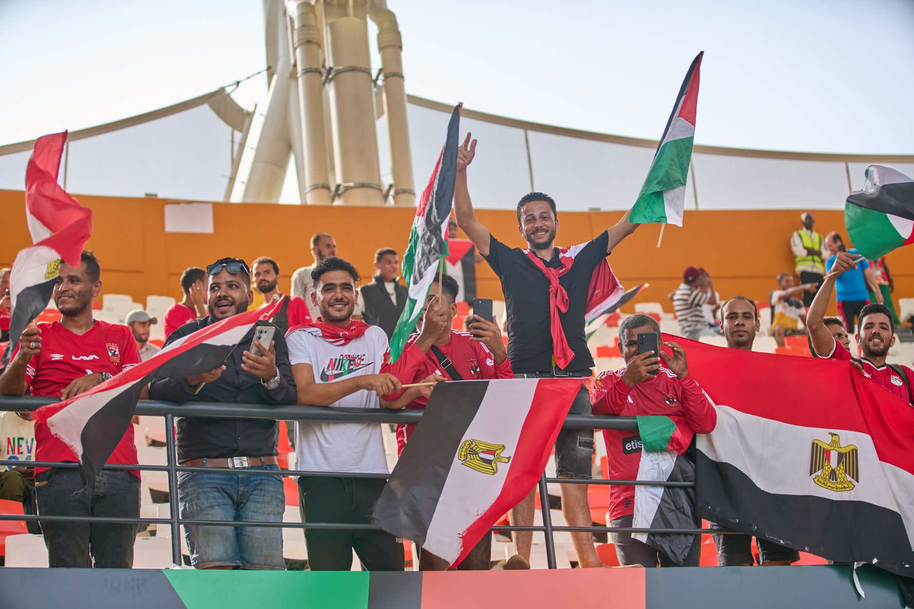 المنتخب المصري يحتفل بالتأهل لدور الـ16 كأس العالم 2026