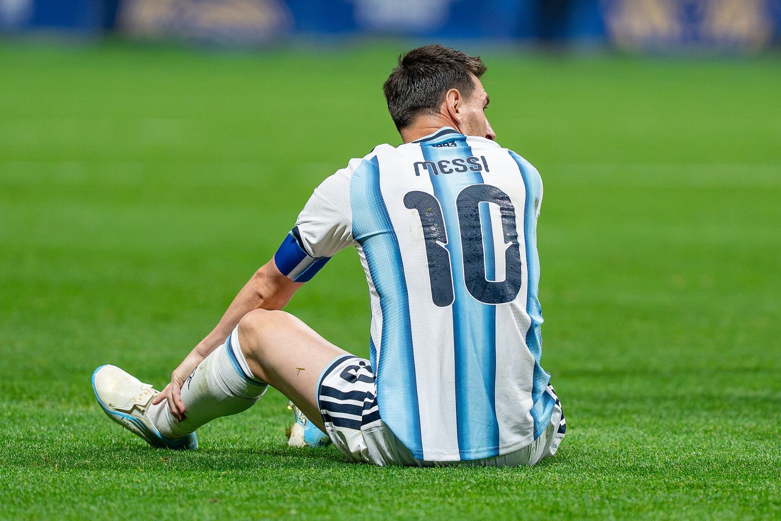 ليونيل ميسي لاعب الأرجنتين